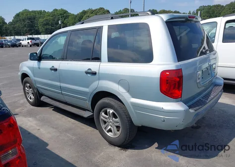 2003 Honda Pilot Ex-L from USA, damaged, VIN 2HKYF18593H604788